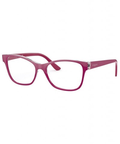 Vogue VO5335 Women's Rectangle Eyeglasses Top Black $20.32 Womens