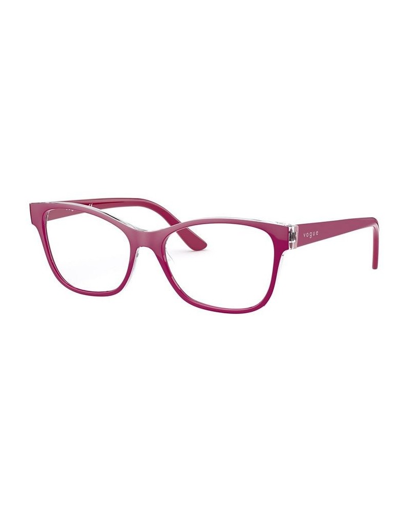 Vogue VO5335 Women's Rectangle Eyeglasses Top Black $20.32 Womens