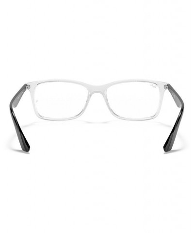 RB7047 Unisex Square Eyeglasses Clear $43.12 Unisex