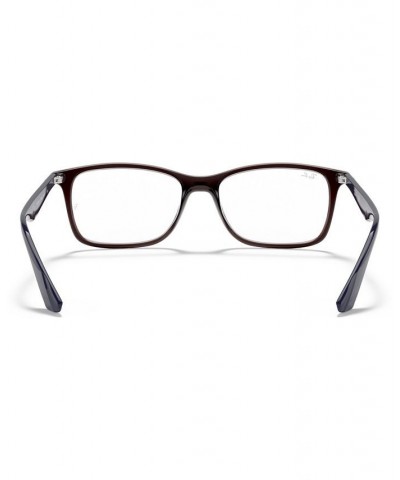 RB7047 Unisex Square Eyeglasses Clear $43.12 Unisex