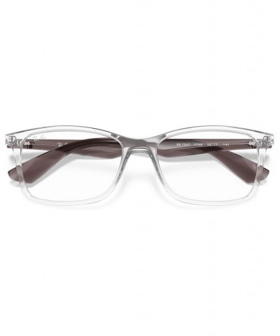 RB7047 Unisex Square Eyeglasses Clear $43.12 Unisex