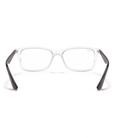 RB7047 Unisex Square Eyeglasses Clear $43.12 Unisex