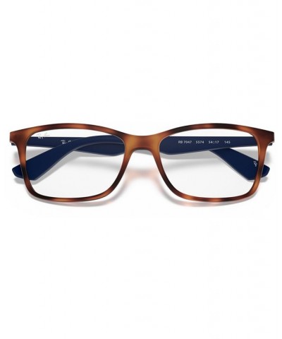 RB7047 Unisex Square Eyeglasses Clear $43.12 Unisex