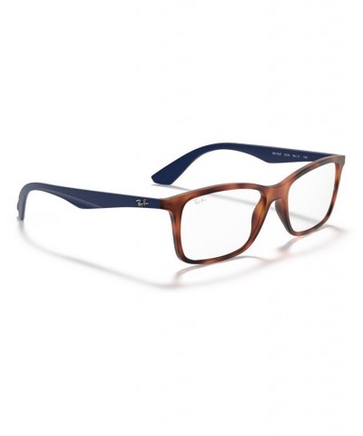 RB7047 Unisex Square Eyeglasses Clear $43.12 Unisex