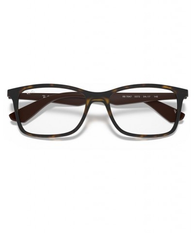 RB7047 Unisex Square Eyeglasses Clear $43.12 Unisex