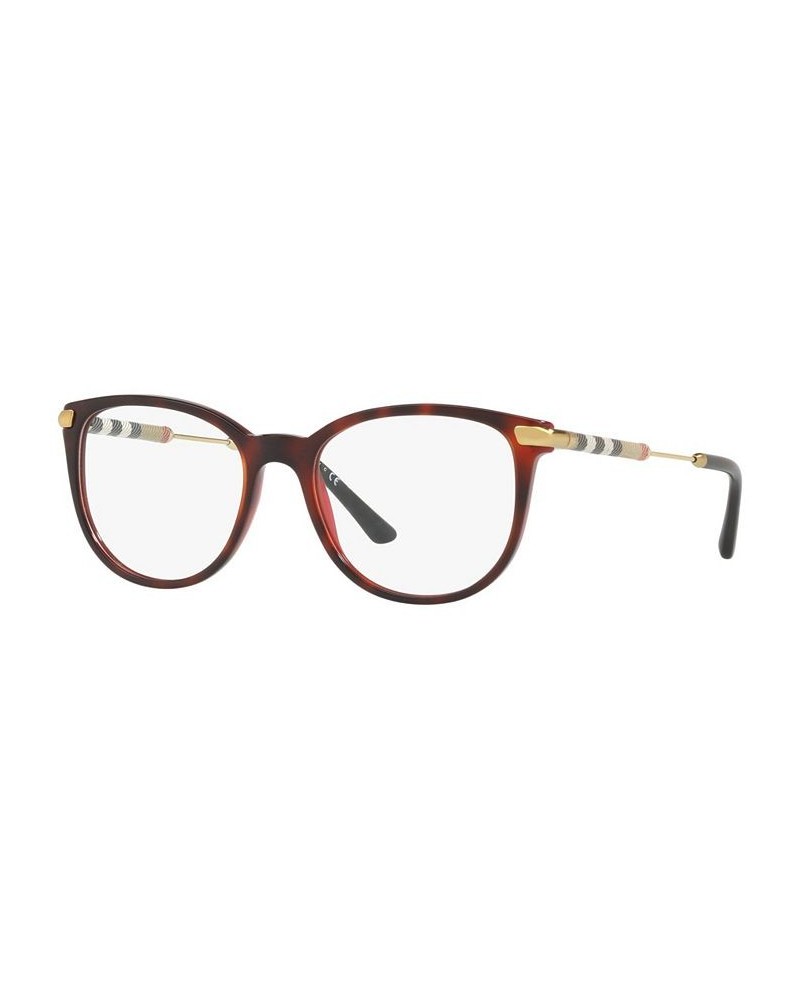 BE2255Q Women's Square Eyeglasses Red Tort $41.73 Womens