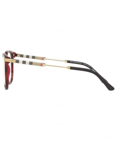 BE2255Q Women's Square Eyeglasses Red Tort $41.73 Womens