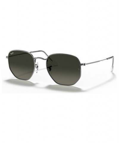 HEXAGONAL Sunglasses RB3548N 51 GUNMETAL/GREY GRADIENT DARK GREY $30.26 Unisex