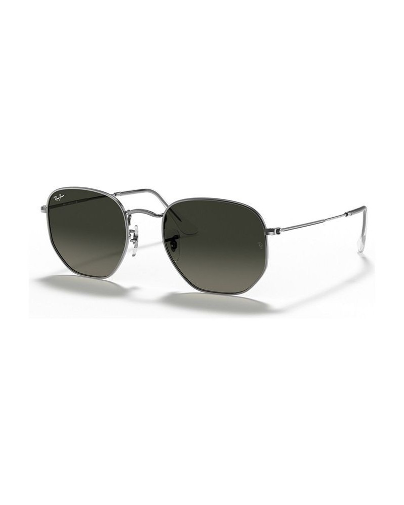 HEXAGONAL Sunglasses RB3548N 51 GUNMETAL/GREY GRADIENT DARK GREY $30.26 Unisex