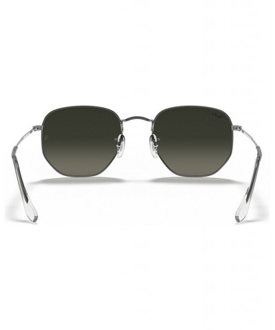 HEXAGONAL Sunglasses RB3548N 51 GUNMETAL/GREY GRADIENT DARK GREY $30.26 Unisex