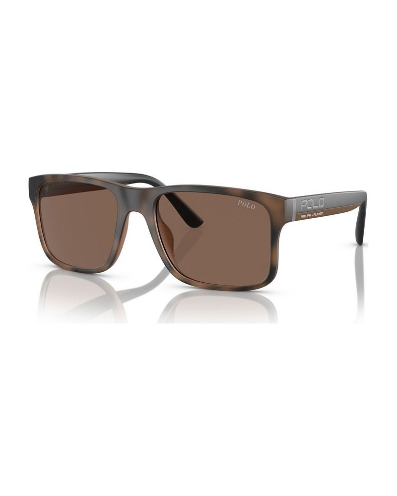 Men's Sunglasses PH4195U Matte Black $20.15 Mens