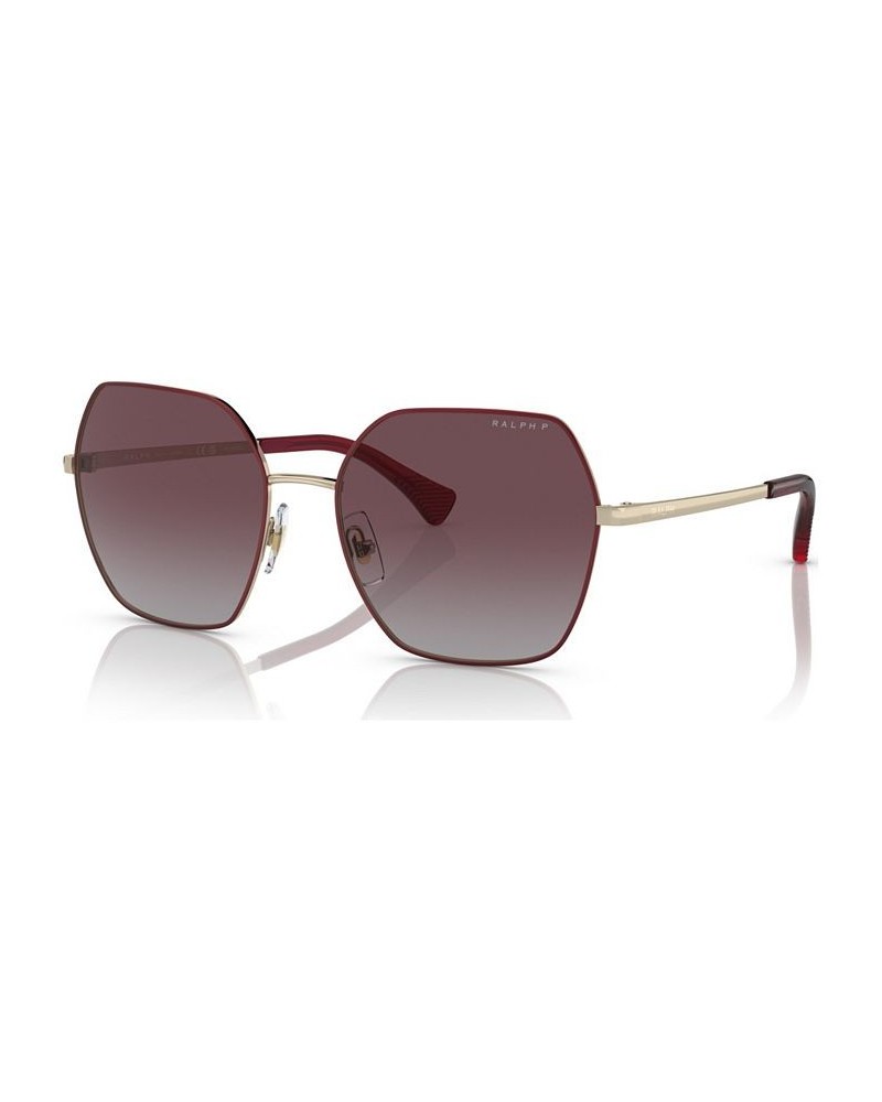 Women's Polarized Sunglasses RA413858-YP Bordeaux $19.55 Womens