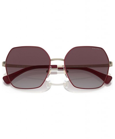 Women's Polarized Sunglasses RA413858-YP Bordeaux $19.55 Womens