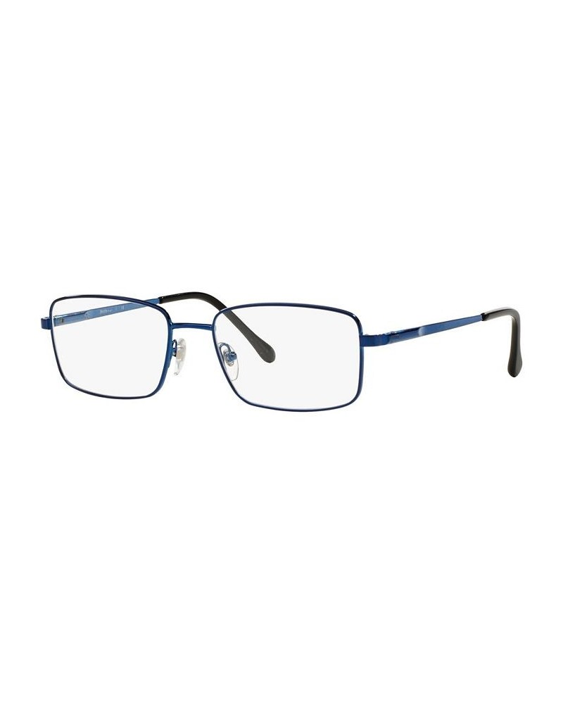 SF2271 Men's Rectangle Eyeglasses Dark Blue $25.30 Mens