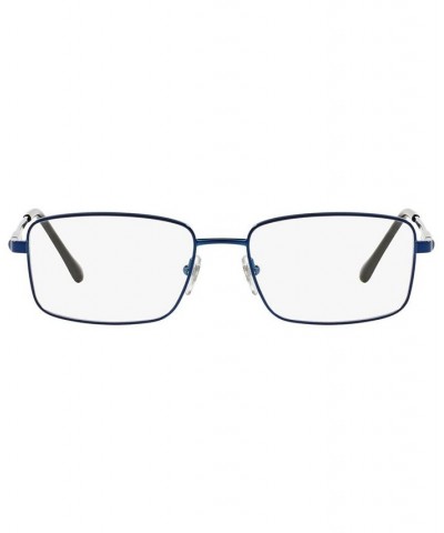 SF2271 Men's Rectangle Eyeglasses Dark Blue $25.30 Mens