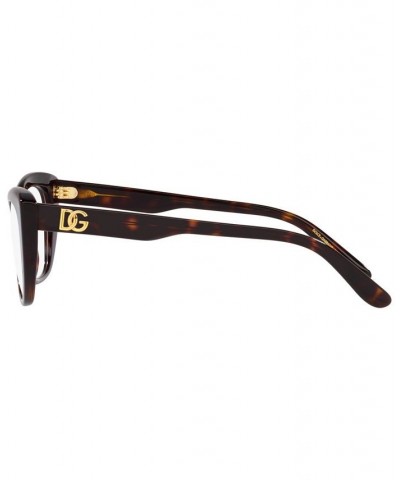 DG3355 Women's Butterfly Eyeglasses Black Bubble $60.00 Womens