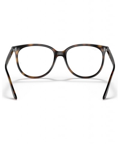 RB4378V Optics Women's Square Low Bridge Fit Eyeglasses Havana $30.80 Womens