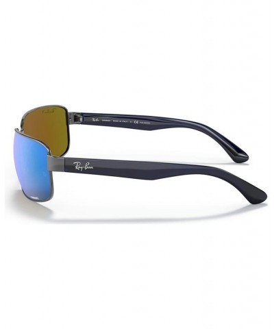 Polarized Sunglasses RB3566 CHROMANCE GUNMETAL/BLUE MIRROR POLAR $45.17 Unisex