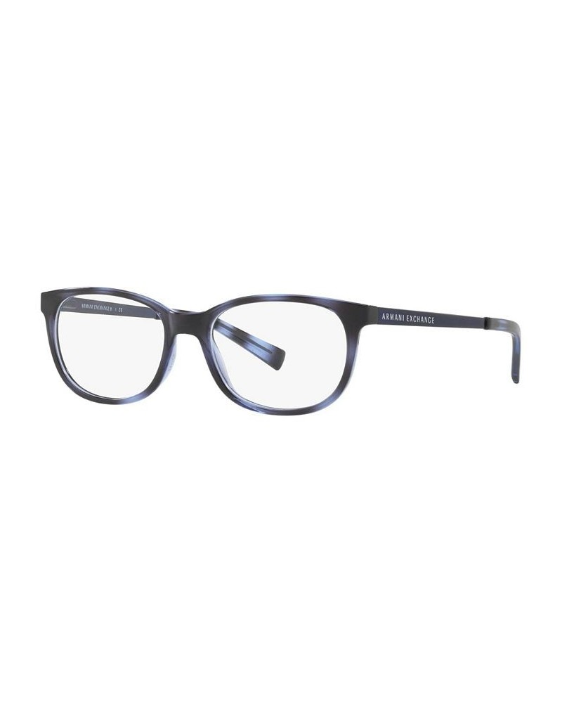 Armani Exchange AX3005 Women's Square Eyeglasses Havna Blue $26.18 Womens