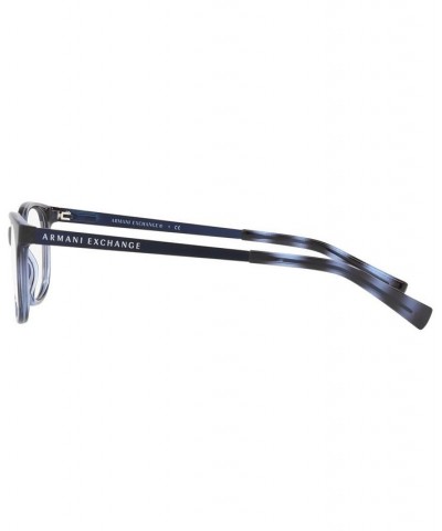 Armani Exchange AX3005 Women's Square Eyeglasses Havna Blue $26.18 Womens