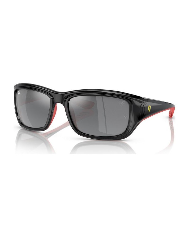 Men's Sunglasses RB4405M Scuderia Ferrari Collection Black on Red $80.62 Mens