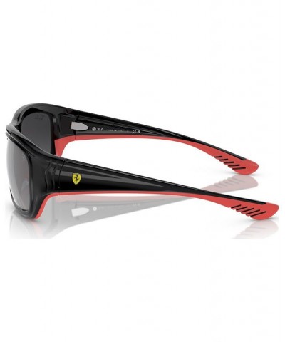 Men's Sunglasses RB4405M Scuderia Ferrari Collection Black on Red $80.62 Mens