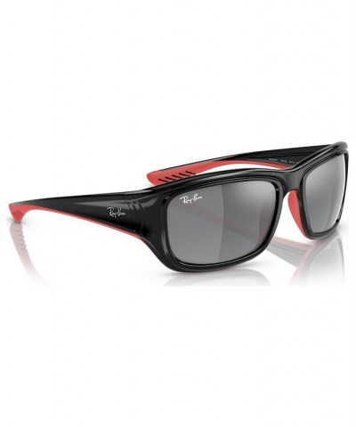 Men's Sunglasses RB4405M Scuderia Ferrari Collection Black on Red $80.62 Mens