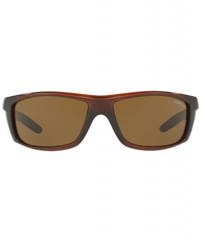 Sunglasses HU2007 63 BROWN/BROWN $17.82 Unisex