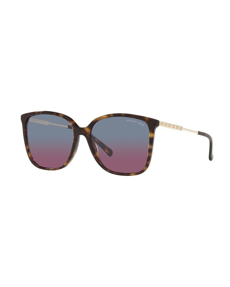 Women's Low Bridge Fit Sunglasses Avellino 57 Black $19.80 Womens