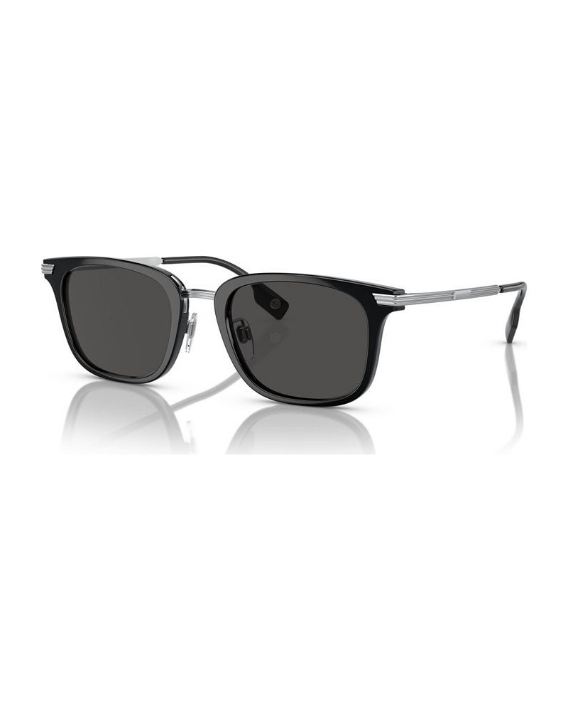 Men's Peter Sunglasses BE439551-X 51 Black $77.00 Mens