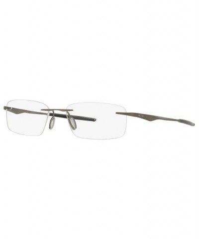 OX5118 Men's Oval Eyeglasses Pewter $33.60 Mens