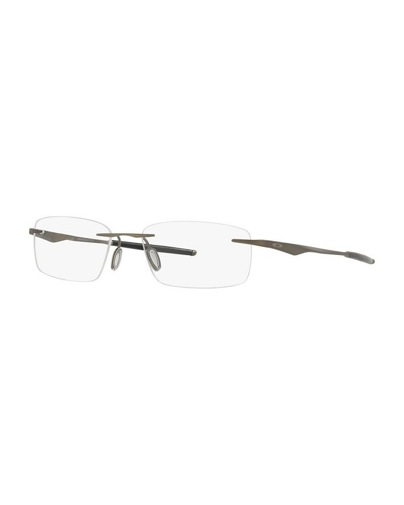 OX5118 Men's Oval Eyeglasses Pewter $33.60 Mens