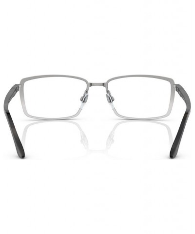 Men's Rectangle Eyeglasses SH2071T56-O Silver-Tone $137.70 Mens