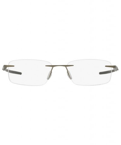 OX5118 Men's Oval Eyeglasses Pewter $33.60 Mens