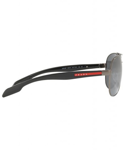 Men's Sunglasses PS 53PS GUNMETAL/GREY MIRROR $55.26 Mens