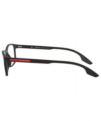 PS 04MV Men's Rectangle Eyeglasses Matte Black $71.82 Mens