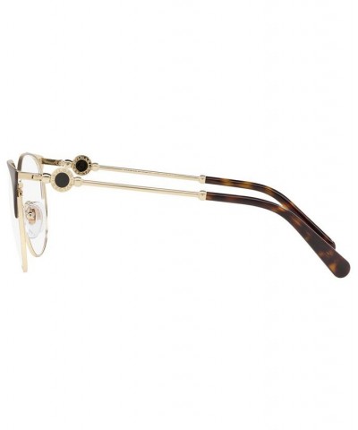 BV2203 Women's Round Eyeglasses Brown/Pale Gold-Tone $100.32 Womens