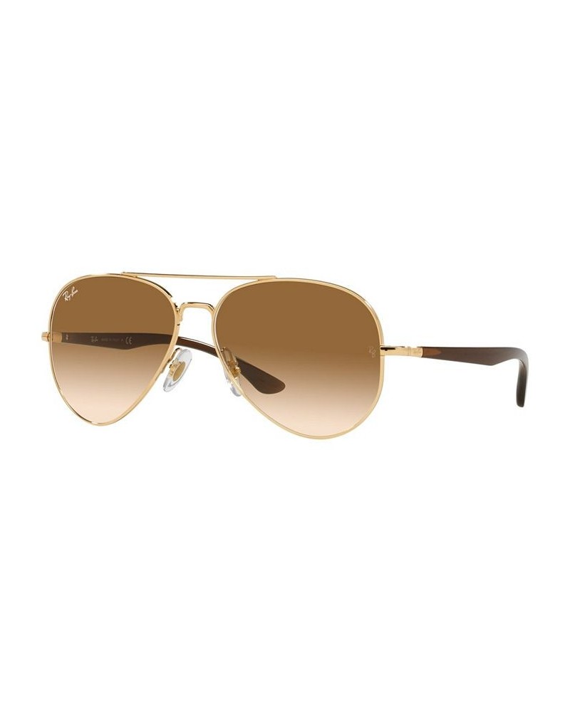 Unisex Sunglasses RB3675 58 Gold-Tone $29.88 Unisex