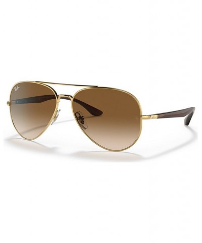 Unisex Sunglasses RB3675 58 Gold-Tone $29.88 Unisex