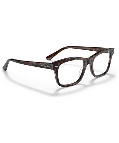 RB5383 Burbank Optics Unisex Rectangle Eyeglasses Havana $38.20 Unisex