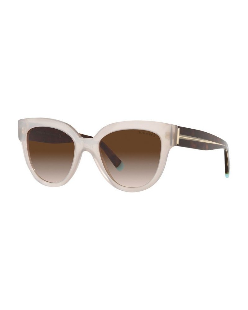 Women's Sunglasses TF4186 52 Opal Ice on Transparent Ice $31.95 Womens