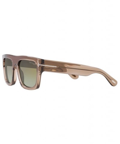 Men's Sunglasses TR00102953-X 53 Brown $47.50 Mens