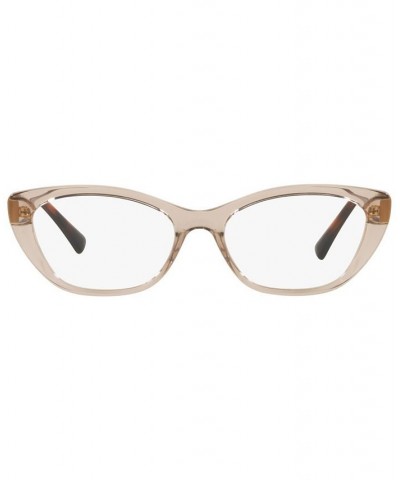 VO5425B Women's Oval Eyeglasses Transparent Dark Cherry $37.75 Womens