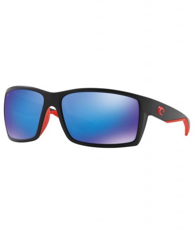 Polarized Sunglasses REEFTON 64 BLACK/BLUE MIRROR $27.30 Unisex