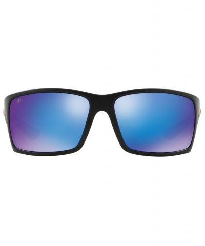 Polarized Sunglasses REEFTON 64 BLACK/BLUE MIRROR $27.30 Unisex