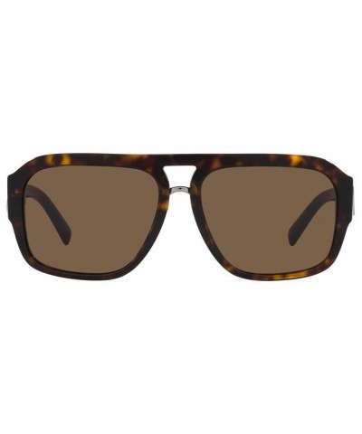 Men's Low Bridge Fit Sunglasses DG4403F Low Bridge Fit 58 Havana $76.08 Mens