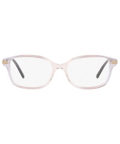 HC6172 Women's Rectangle Eyeglasses Gradient Transparent Violet $20.90 Womens