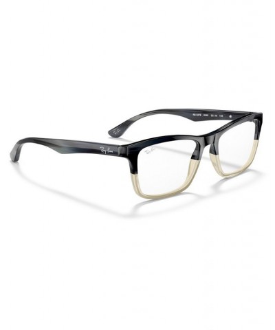 RX5279 Unisex Square Eyeglasses Gray Horn $21.01 Unisex