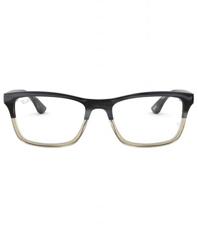 RX5279 Unisex Square Eyeglasses Gray Horn $21.01 Unisex