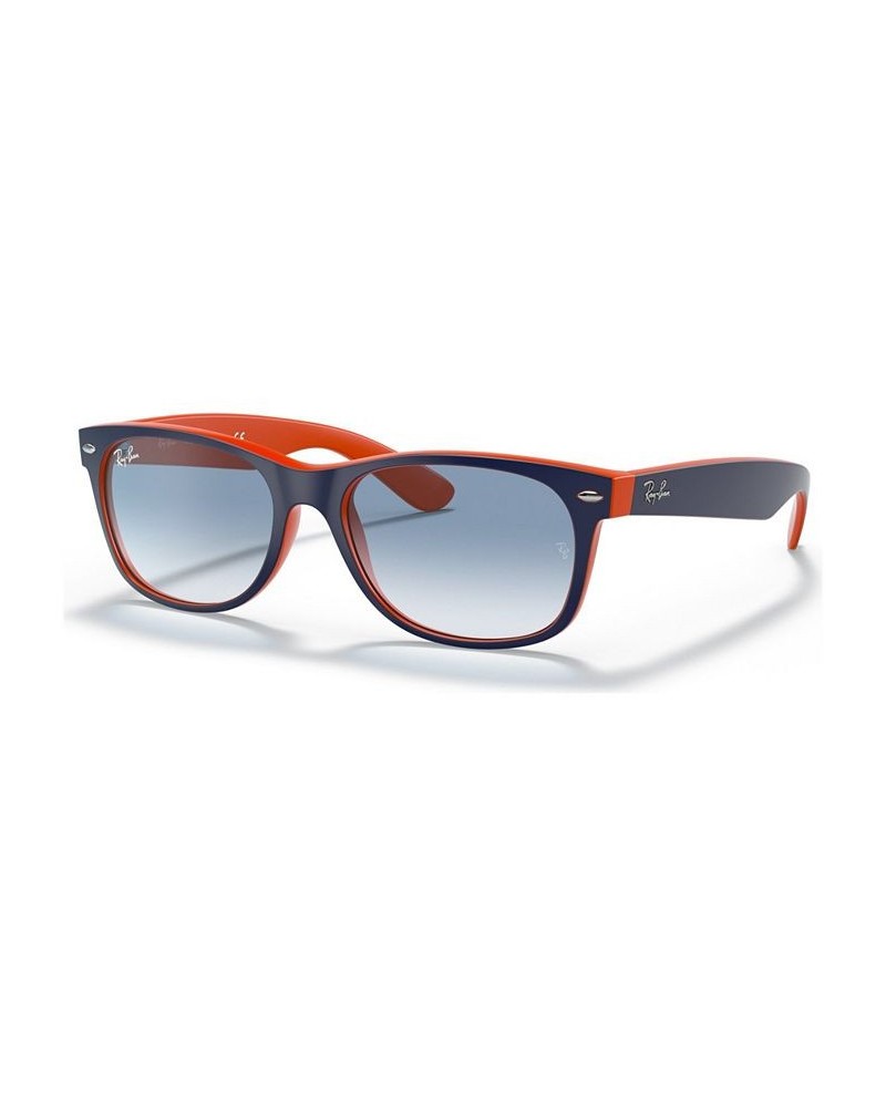 Sunglasses RB2132 NEW WAYFARER ORANGE/BLUE GRADIENT $29.88 Unisex